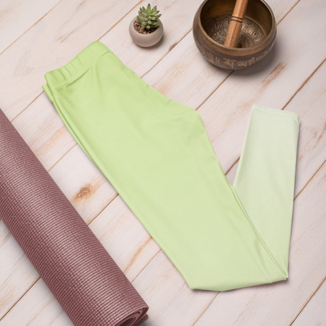 Ombre Trend Colour Spring Green - Pastel Leggings (Creator Uploaded)