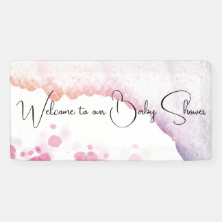 Ombre Watercolor Banner