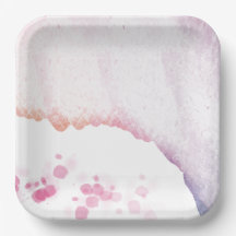 Ombre Watercolor Plates