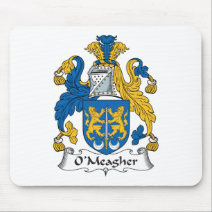 O'Meagher Family Crest Mouse Pad