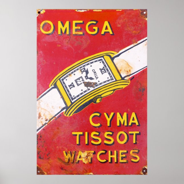 Omeg* Watches. Poster (Front)