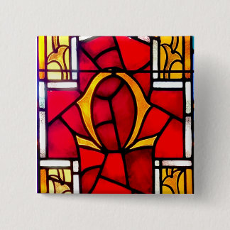 Omega 15 Cm Square Badge