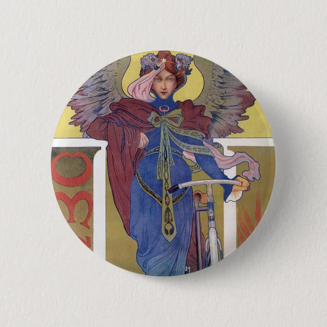 Omega Bicycles 6 Cm Round Badge (Front)