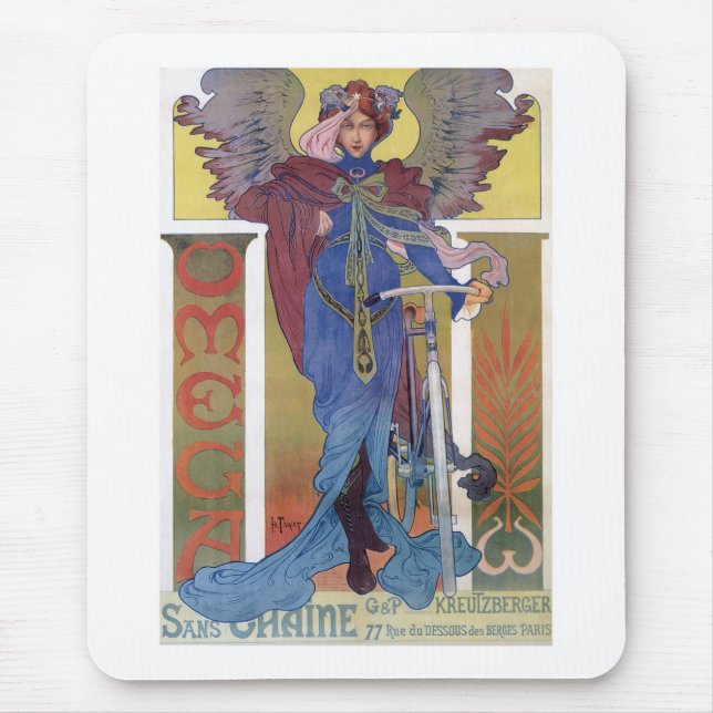 Omega Bicycles Mouse Pad (Front)