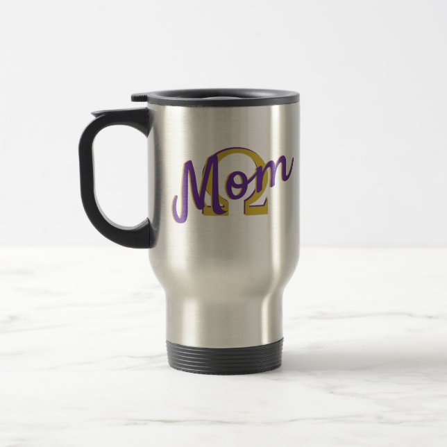 Omega Mum Travel Mug (Left)