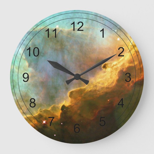 Omega Nebula Large Clock (Front)
