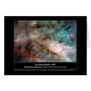 Omega Nebula M17 Hubble Telescope Photo