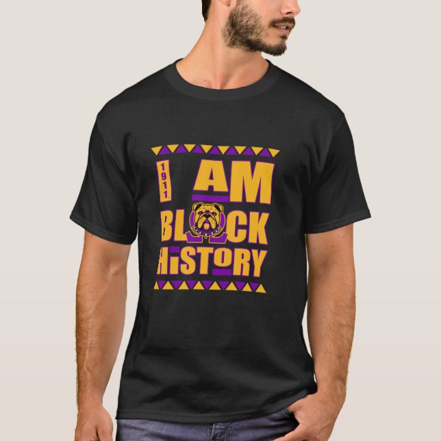 Omega Psi Phi Fraternity Paraphernalia I Am Black  T-Shirt (Front)