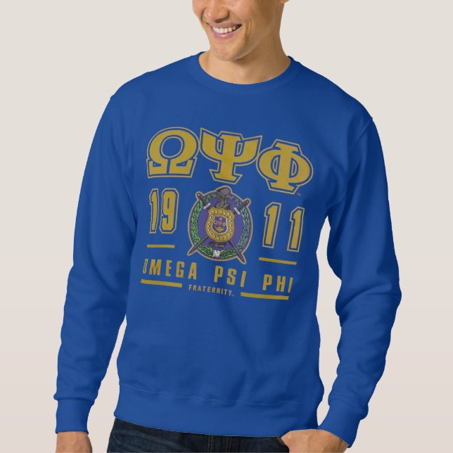 Omega Psi Phi Omegawood 1911 Sweatshirt (Front)