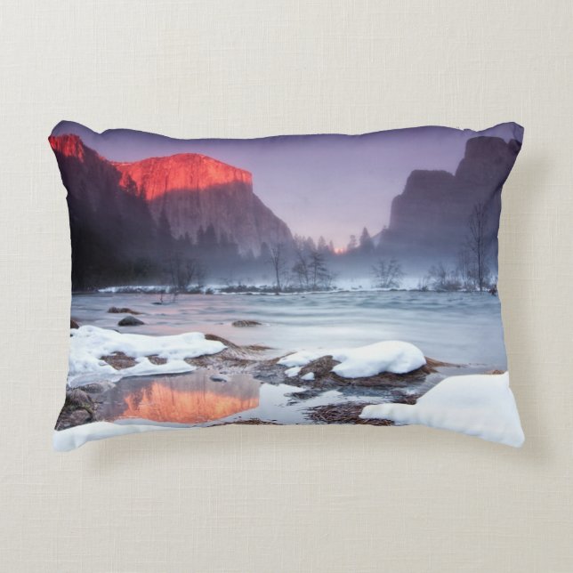 Omega Red Decorative Cushion (Front)