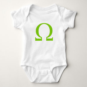 Omega Symbol Baby Bodysuit