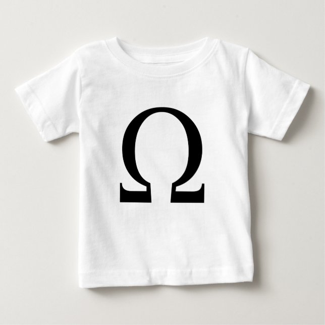 Omega Symbol Baby T-Shirt (Front)