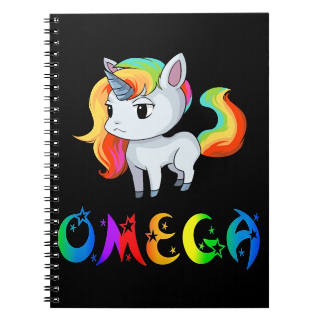 Omega Unicorn Notebook (Front)