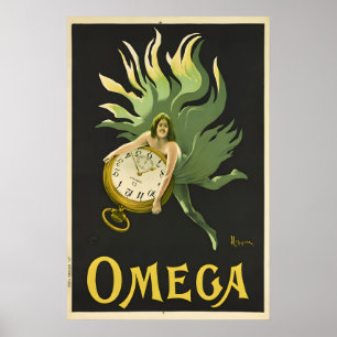 Omega Watch Poster - Cappiello Poster