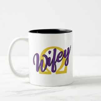 Omega Wifey Two-Tone Coffee Mug