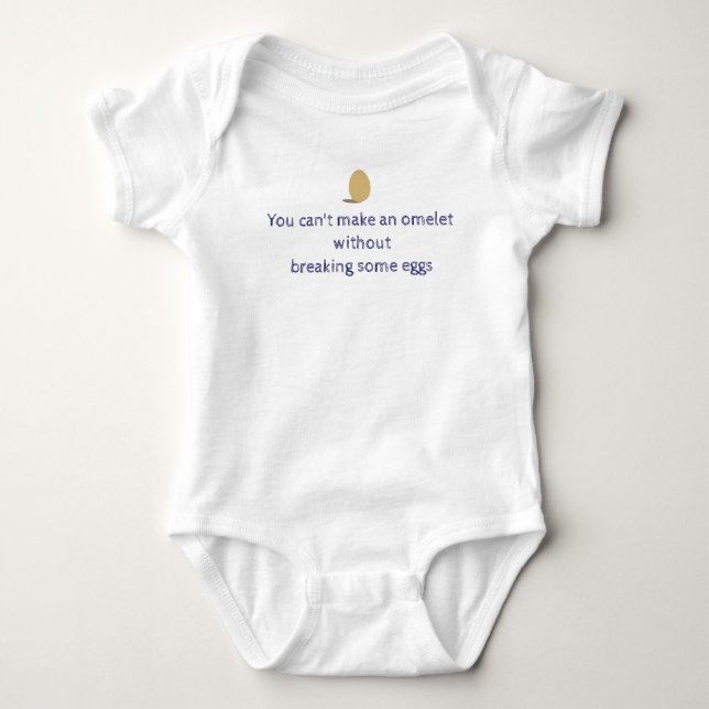 Omelette Baby Bodysuit (Front)