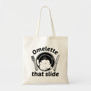 Omelette That Slide Tote Bag