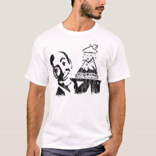 Omen Served-up Powder (vintage black front) T-Shirt