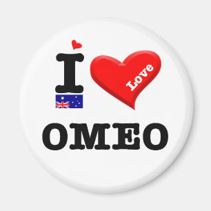 OMEO - I Love Magnet