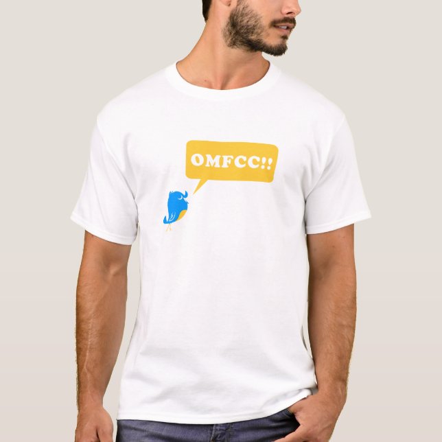 OMFCC!! shirt white design (Front)