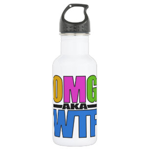 OMG aka WTF 532 Ml Water Bottle