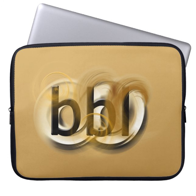 OMG! bbl Laptop Sleeve (Front)