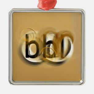 OMG! bbl Metal Ornament