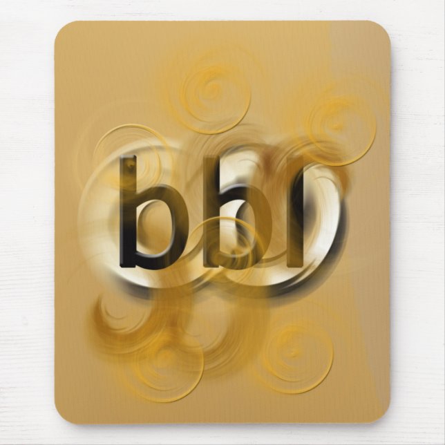 OMG! bbl Mouse Pad (Front)