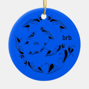OMG! brb Ceramic Tree Decoration