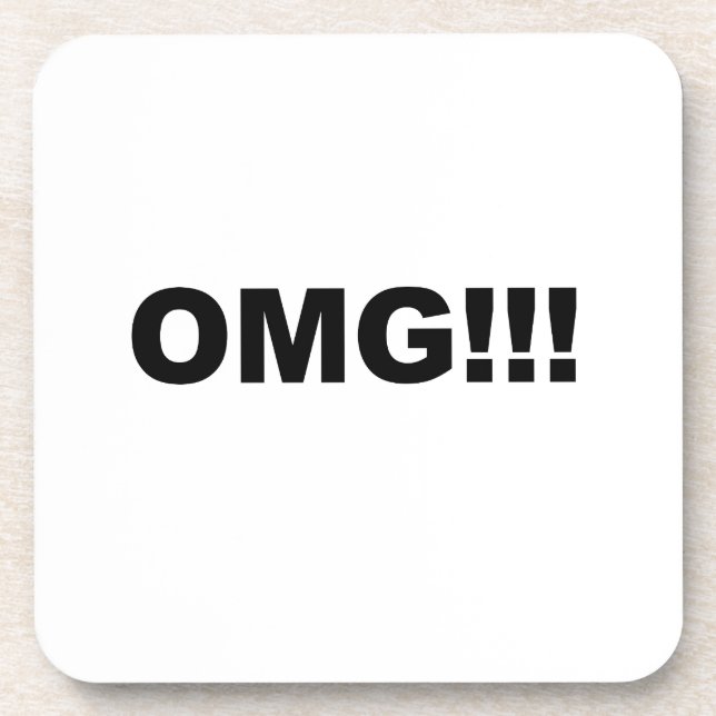 OMG!!! COASTER (Front)