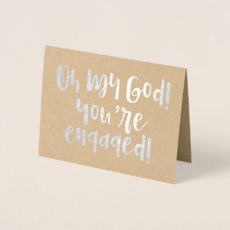 OMG Engaged Card