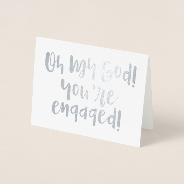 OMG Engaged Card (Front)