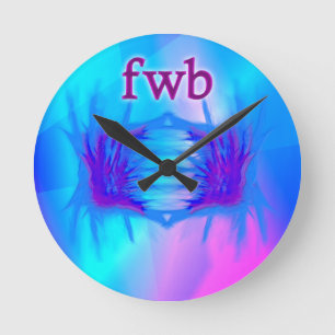 OMG! fwb Round Clock