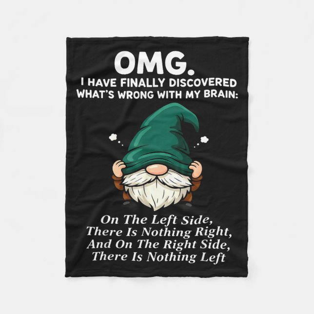 Omg I Have Finally Discovered What's Wrong With My Fleece Blanket (Front)