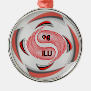 OMG! ilu Metal Tree Decoration