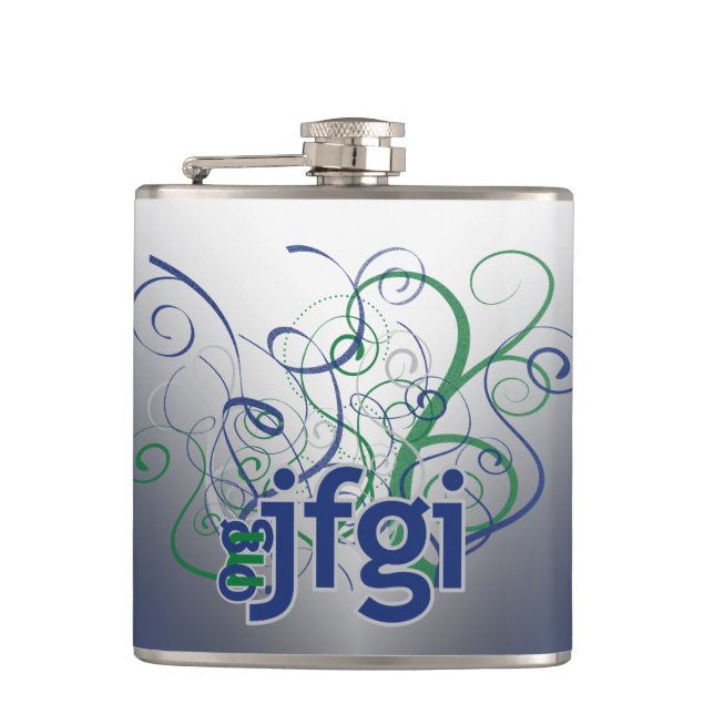 OMG! jfgi Hip Flask (Front)