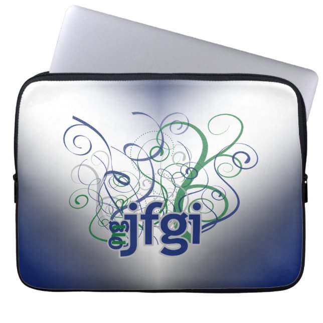 OMG! jfgi Laptop Sleeve (Front)