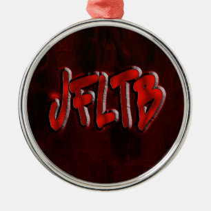 OMG! jfltb Metal Ornament
