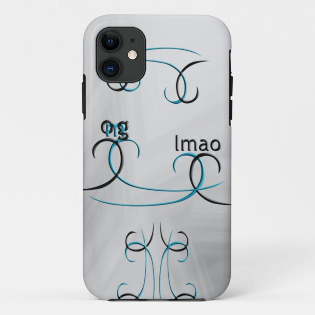 OMG! lmao Case-Mate iPhone Case (Back)