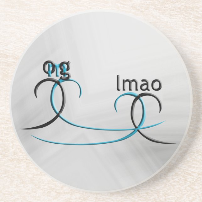 OMG! lmao Coaster (Front)