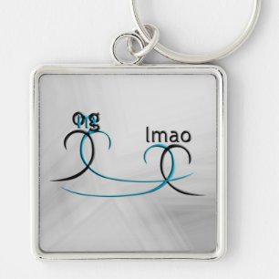 OMG! lmao Key Ring