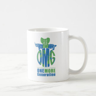 OMG logo colour, Save the MountainGorilla Coffee Mug