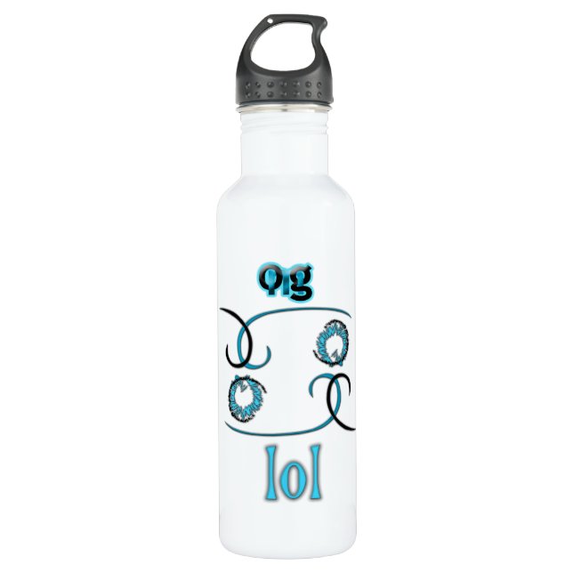 OMG! lol 710 Ml Water Bottle (Front)