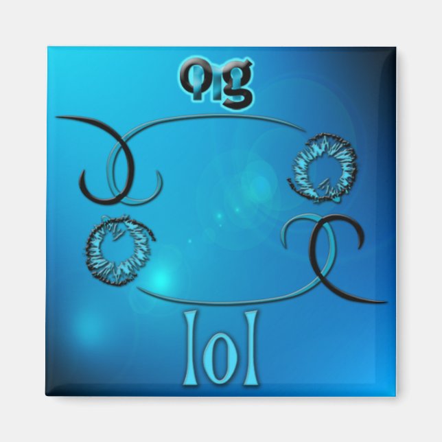 OMG! lol Magnet (Front)