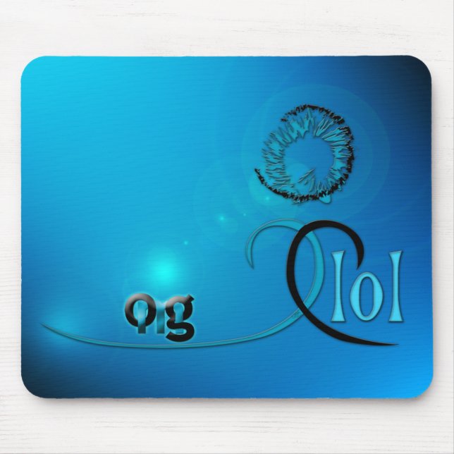 OMG! lol Mouse Pad (Front)