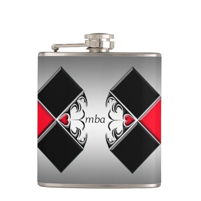 OMG! mba Hip Flask (Front)
