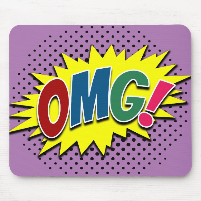 OMG! MOUSE PAD (Front)