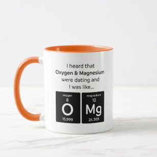 OMG Mug - Perfect Gift For A Geek / Science Lover