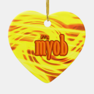 OMG! myob Ceramic Tree Decoration