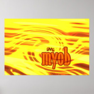 OMG! myob Poster